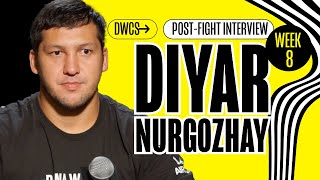 Diyar Nurgozhay full DWCS Week 8 postfight interview [upl. by Eintruok]