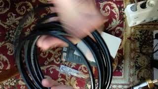 QED Performance Subwoofer cable  unboxing [upl. by Ezequiel]