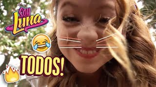 ¡TODOS los Bloopers de Soy Luna 1 2 y 3 [upl. by Drofniw]