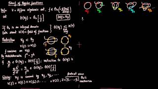 Sheaf Regular functions [upl. by Attenaz735]