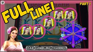 FULL LINE On Lucky Lotus 🌺 Super Bonus Joker Eggspendables Stacked Fire 7s Big Spins amp More [upl. by Lleihsad389]