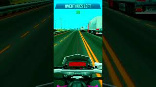 Overtake 35 Car 🚗👿🖤 bike trafficrider rider gamer gaming shorts youtubeshorts [upl. by Ruy784]