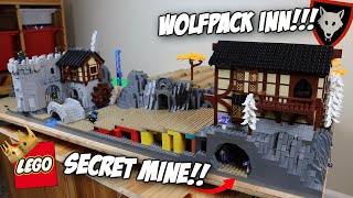 LEGO Castle Wolfpack Inn MOC  Build Update 2 [upl. by Ocirema]