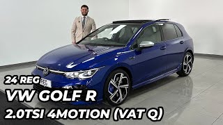 24 Reg Volkswagen Golf R 20TSI 4Motion VAT Q [upl. by Ttenrag]