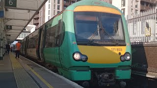 171803  171809 Leaves East Croydon 21092024 [upl. by Annaid877]