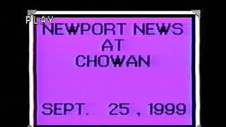 1999 Chowan College vs Newport News Apprentice [upl. by Aiem]