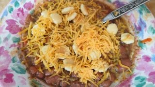 Pinto bean crock pot chili my best food storage recipe [upl. by Erasme]