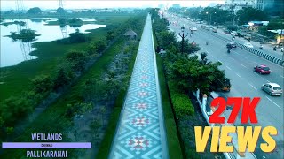 Exclusive Drone view  Pallikaranai Marshland Eco Park  Chennai [upl. by Igenia]