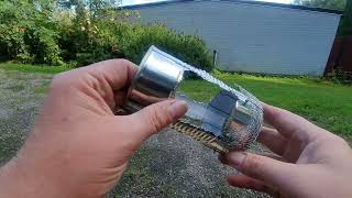 DIY SPARK ARRESTOR FOR HOT TENT WOOD STOVE PIPE [upl. by Latihs971]