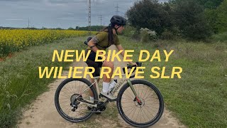 NEW BIKE DAY Wilier RAVE SLR GRAVEL ROCKET [upl. by Bernadene]