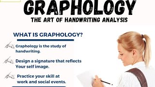 What is Graphology Some glimpse about Graphology by VeenaPuppala learngraphologymultearts [upl. by Levon648]