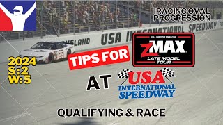 TIPS for Late Model Stock at USA International  iRacing [upl. by Ahsian]