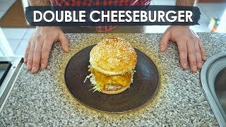 Chefe Jamon Double Cheeseburger [upl. by Rosemare]