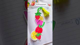 DIY watermelon 🍉 bookmark satisfying shorts art kids viralvideo [upl. by Ramonda584]