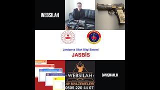 JASBİS Jandarma Yivsiz Tüfek Ruhsatı Sisteme Nasıl Girilir [upl. by Tehr]