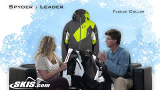 2014 Spyder Leader Mens Jacket Overview by SkisDOTcom [upl. by Assela367]