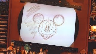 How to Draw Mickey Mouse  Step by Step Easy  Disneyland Animation Academy [upl. by Rocker]