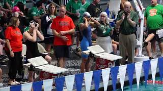 Women’s 50y Free A Final  2018 NCSA Junior Championships [upl. by Riamo]