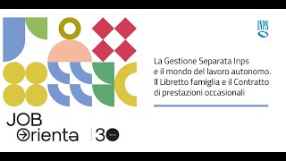 La Gestione separata INPS e il mondo del lavoro autonomo [upl. by Emlynne230]