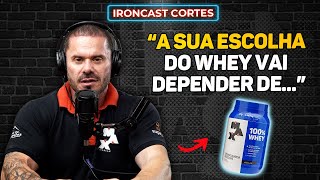 QUAL É O MELHOR WHEY PROTEIN OPTAR CARIANI RESPONDE – IRONCAST CORTES [upl. by Mauralia]