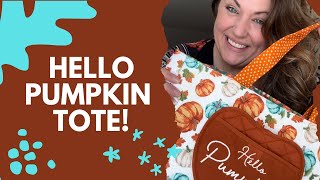 Dish Drying Mat… Pumpkin Potholder… TOTE BAG Yup 😎🎃🧡 dollartree [upl. by Pompei]