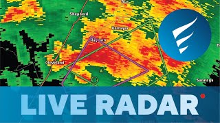 LIVE RADAR  Severe weather outbreak [upl. by Rafter451]