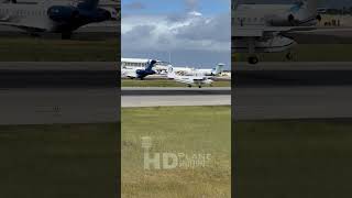 BrittenNorman BN2A26 Islander arrival at SXM [upl. by Childers848]