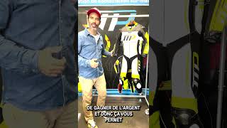 Combinaison Moto Privée Sur Mesure quotRacing Linequot Semi Personnalisable [upl. by Teyut]