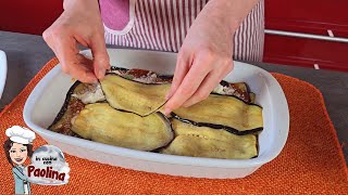 PARMIGIANA DI MELANZANE Ricetta della vera parmigiana di melanzane Come fare la parmigiana [upl. by Schenck732]