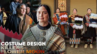 How the Killers of the Flower Moon Authentic Osage Costumes Were Created  Vanity Fair [upl. by Noe226]