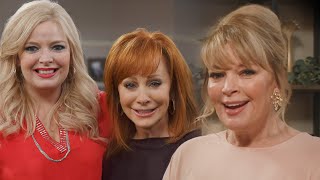 Melissa Peterman CRIES Over Reba McEntire and New Sitcom Together Exclusive [upl. by Ellirehs648]