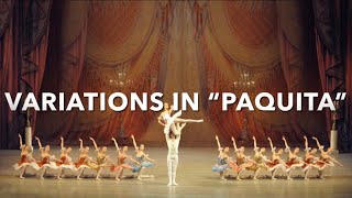 Variations in “Paquita” Choreographed by Marius Petipa [upl. by Yecak]