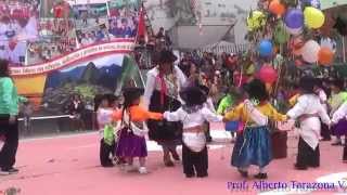 Carnaval huanuqueño inicial de 3 años prof Enaida Aponte [upl. by Anaeed]