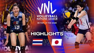 🇹🇭 THA vs 🇯🇵 JPN  Highlights Week 3  Womens VNL 2023 [upl. by Hanas]