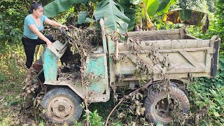 TIMELAPSE Repair and restoration of diesel engine machinery abandoned for many years [upl. by Chilcote]