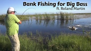 How to Catch Bigger Fish when Bank Fishing  Roland Martin [upl. by Rialc]