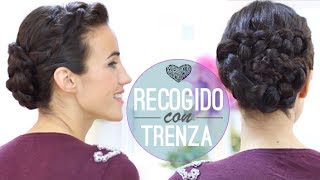 Recogido de trenzas romántico [upl. by Erdreid]