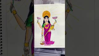 drawing of Mata Lakshmi [upl. by Jea27]