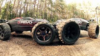 ERevo Talon tires vs Proline Trencher X 38quot mounted on desperado rims [upl. by Labaw]