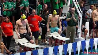 Men’s 50y Free A Final  2018 NCSA Junior Championships [upl. by Wrigley]