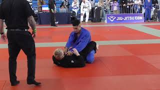 Ali Mbow vs Samuel Boersma  IBJJF London Fall Open 2024  Brown Adult  Heavy [upl. by Yrailih]