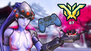 How a TOP 60 WIDOWMAKER plays on CONSOLE in Overwatch 2 [upl. by Felty]