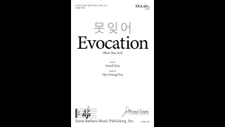 Evocation MonNeeJoh SSA div piano by HyeYoung Cho  Score amp Sound [upl. by Martens]