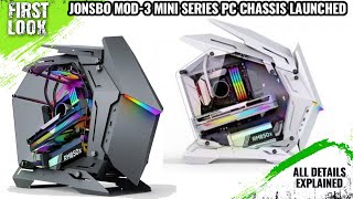 JONSBO MOD3 Mini Series MicroATX Open Frame PC Chassis Launched  All Spec Features And More [upl. by Akenehs174]