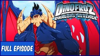 Dinofroz Dragons Revenge  Over the Skies of Rocketown  Ep25  Cartoons for Kids [upl. by Lalib]