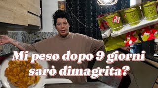 Mi peso dopo 9 giorni sarò dimagrita [upl. by Eloken]