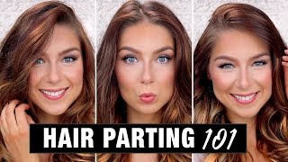 Hair Parting Styles amp Techniques  How To Part Your Hair [upl. by Yzeerb]