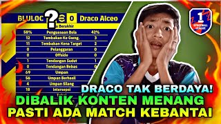 DRACO TAK BERDAYA ❗ MATCH DIMANA DRACO TAK BERKUTIK DIHADAPAN PLAYER BANSOS DI PUSH DIVISI EFOOTBALL [upl. by Horatius]