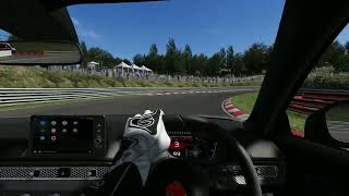 Assetto Corsa  Civic Type R FL5  Cockpit  Nordschleife  748 [upl. by Ynafets]