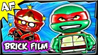 Ninjago KAI vs RAPHAEL TMNT  Lego Battle 3 Part 2  Raphaels Ending [upl. by Mulcahy]